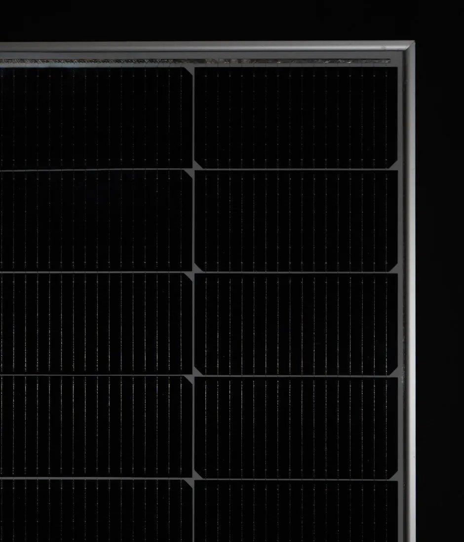 Dettaglio di un modulo fotovoltaico